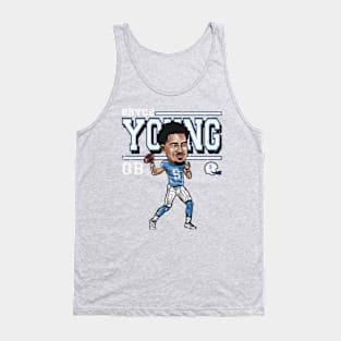 Bryce Young Carolina Cartoon Tank Top